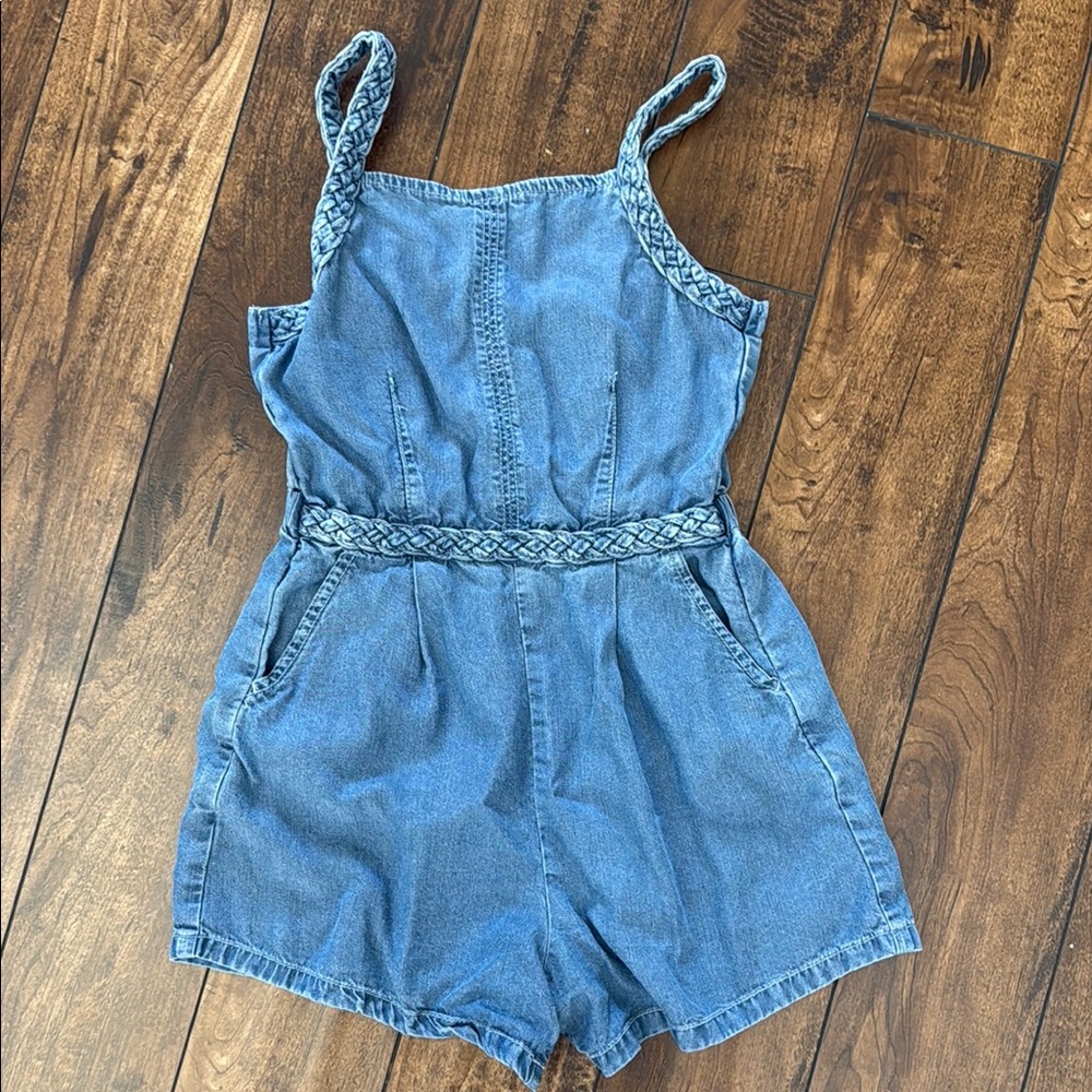 EUC Habitual Blue Denim Romper Jumpsuit